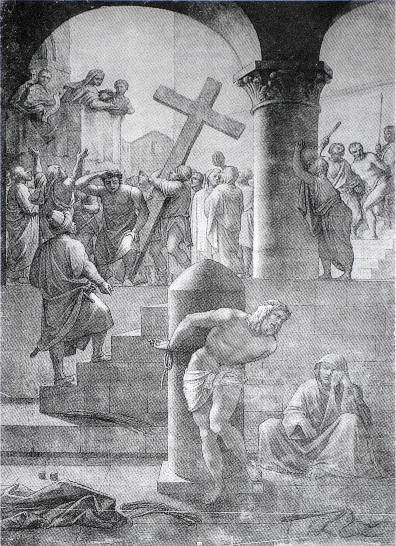 Il pittore e il profeta - Attila I, Museo delle Belle Arti di Lione 12